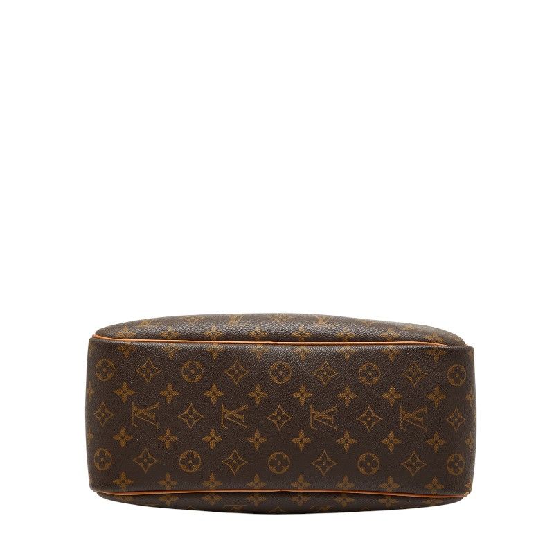 Louis Vuitton Monogram Deauville M47270 Brown PVC Leather Women's Louis Vuitton