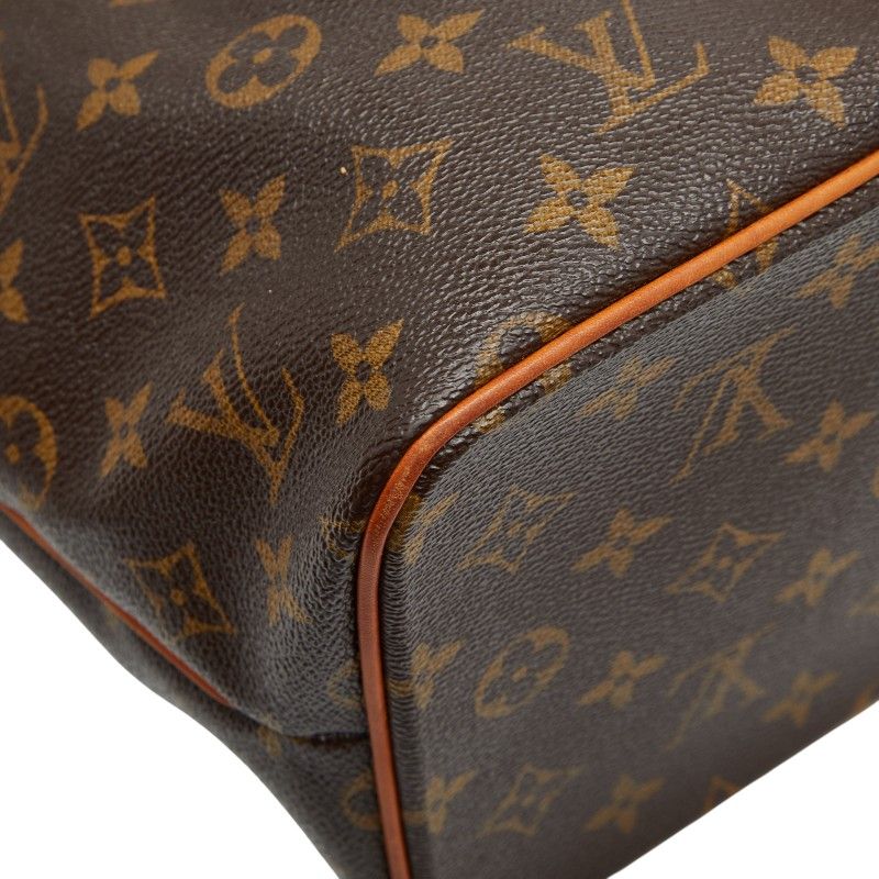 Louis Vuitton Monogram Palermo PM Handbag Shoulder Bag 2way M40145 Brown PVC