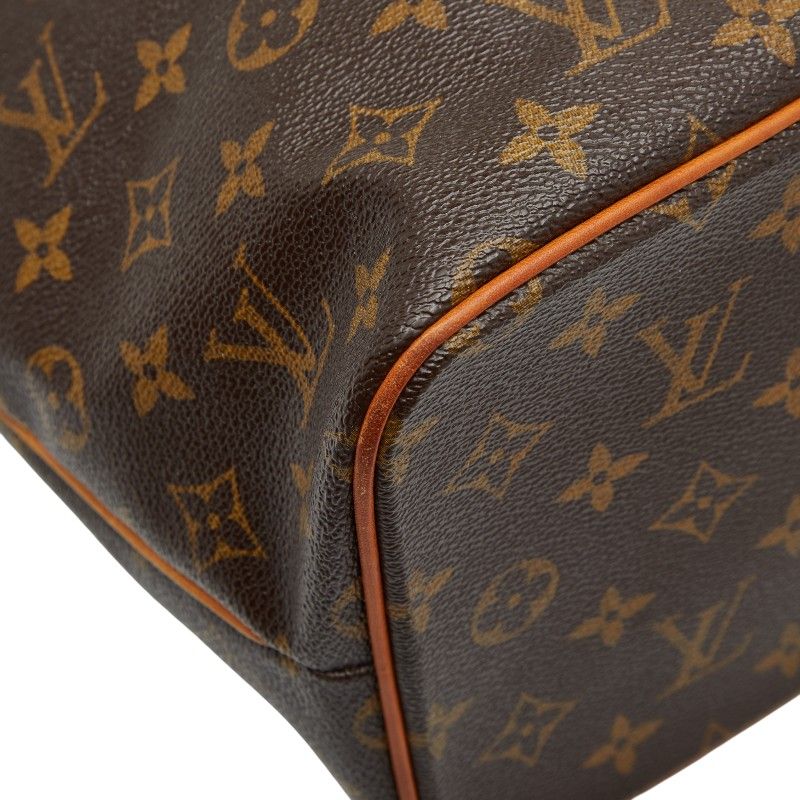 Louis Vuitton Monogram Palermo PM Handbag Shoulder Bag 2way M40145 Brown PVC