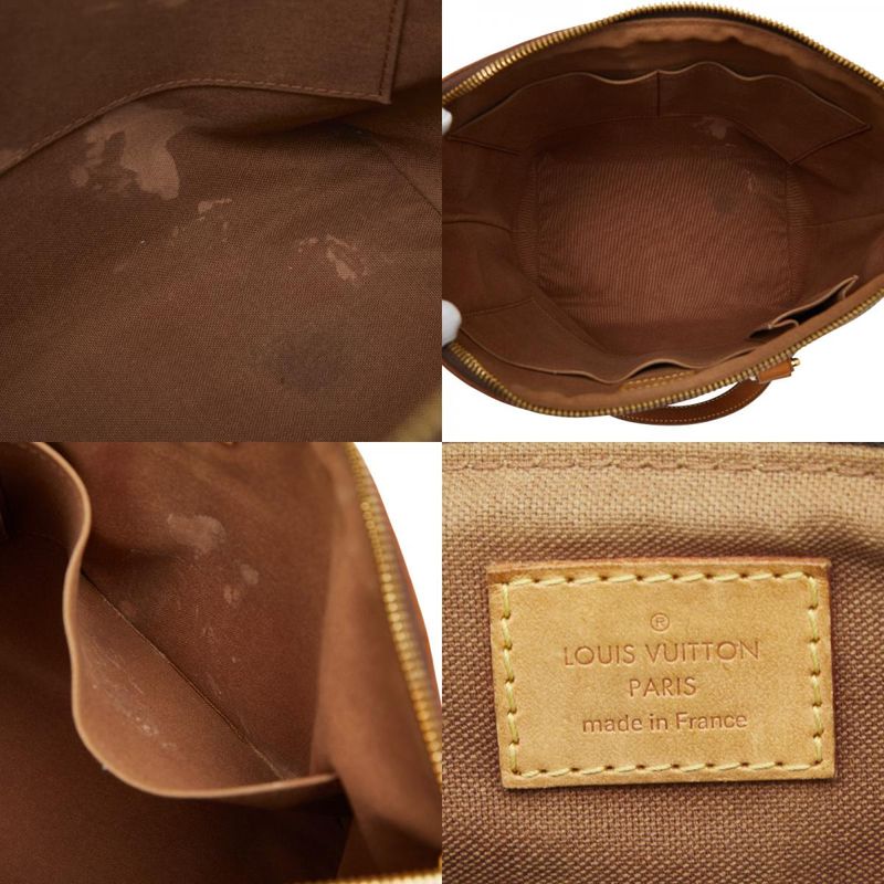 Louis Vuitton Monogram Palermo PM Handbag Shoulder Bag 2way M40145 Brown PVC