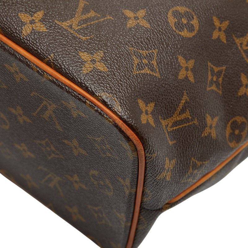 Louis Vuitton Monogram Palermo PM Handbag Shoulder Bag 2way M40145 Brown PVC