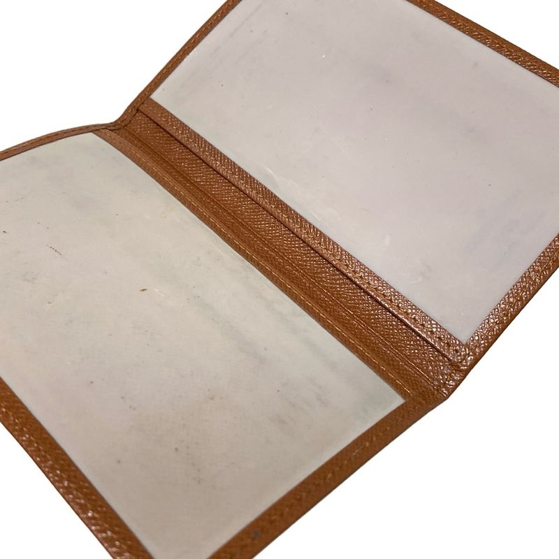 Louis Vuitton Accessory Case Taiga - Brown Certificate Case Leather