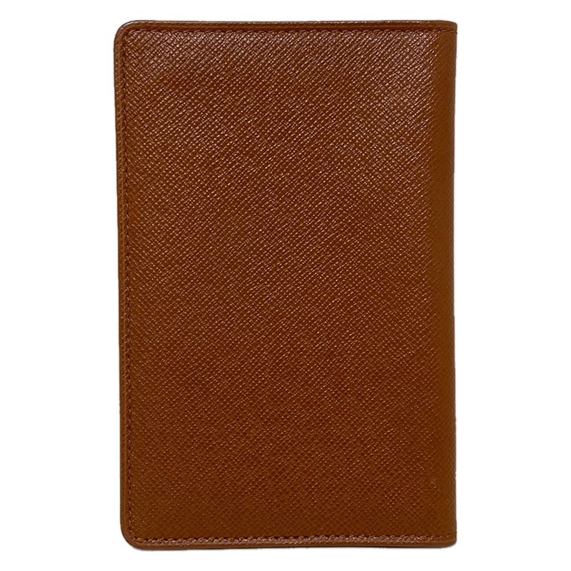 Louis Vuitton Accessory Case Taiga - Brown Certificate Case Leather