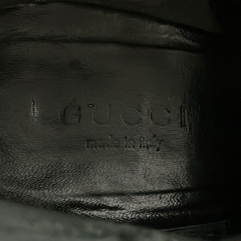 Gucci Booties 36c Women's - Black Outsole Reupholstered Leather