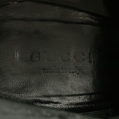 Gucci Booties 36c Women's - Black Outsole Reupholstered Leather