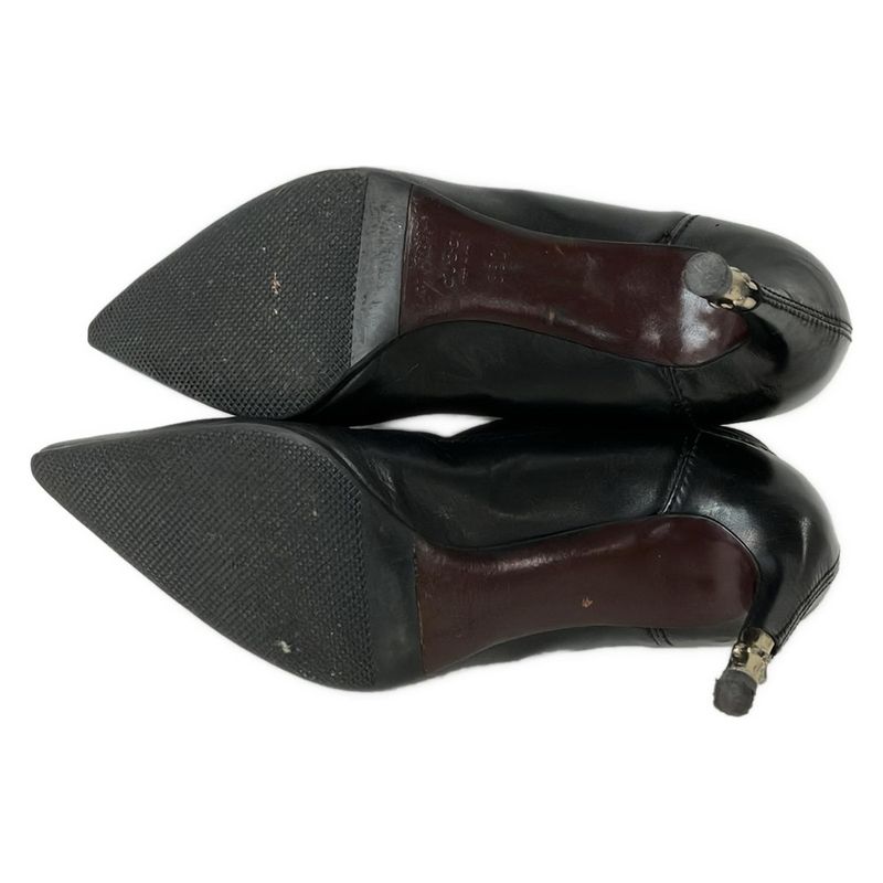 Gucci Booties 36c Women's - Black Outsole Reupholstered Leather