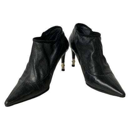 Gucci Booties 36c Women's - Black Outsole Reupholstered Leather