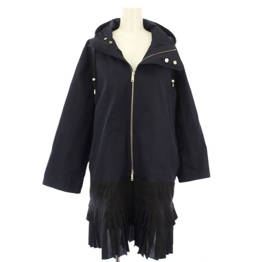 Christian Dior Mountain Parka Spring Coat Spring Outerwear Hoodie Pleated