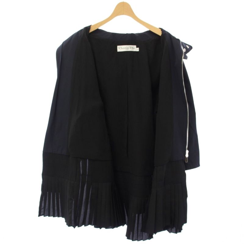 Christian Dior Mountain Parka Spring Coat Spring Outerwear Hoodie Pleated