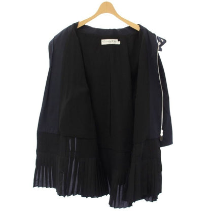 Christian Dior Mountain Parka Spring Coat Spring Outerwear Hoodie Pleated