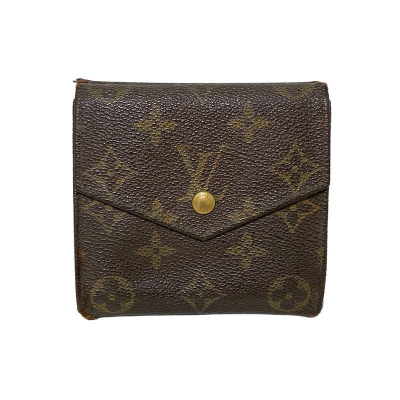 Louis Vuitton W Hook Wallet Monogram Porto Monevier (new Shape) M61660