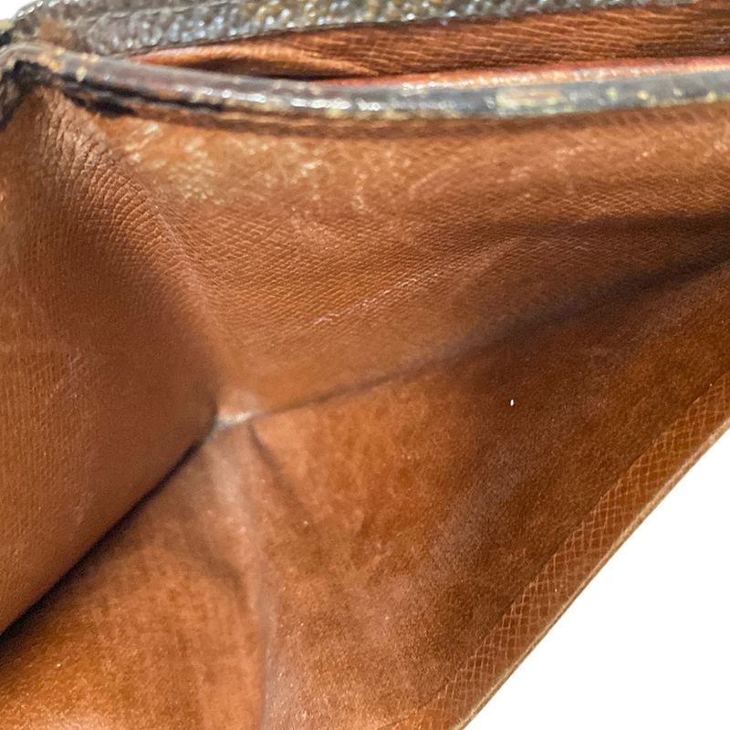 Louis Vuitton W Hook Wallet Monogram Porto Monevier (new Shape) M61660