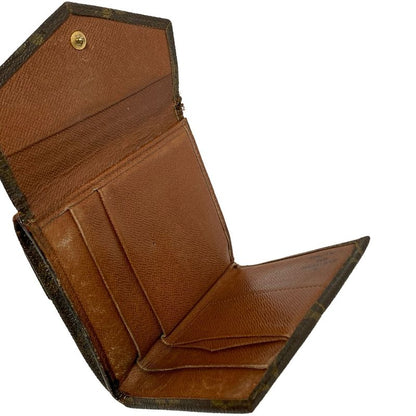 Louis Vuitton W Hook Wallet Monogram Porto Monevier (new Shape) M61660