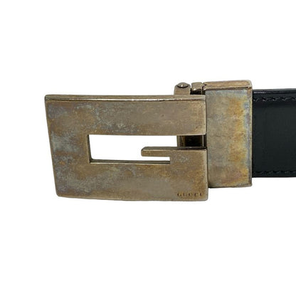 Gucci Belt 80 - Black Leather