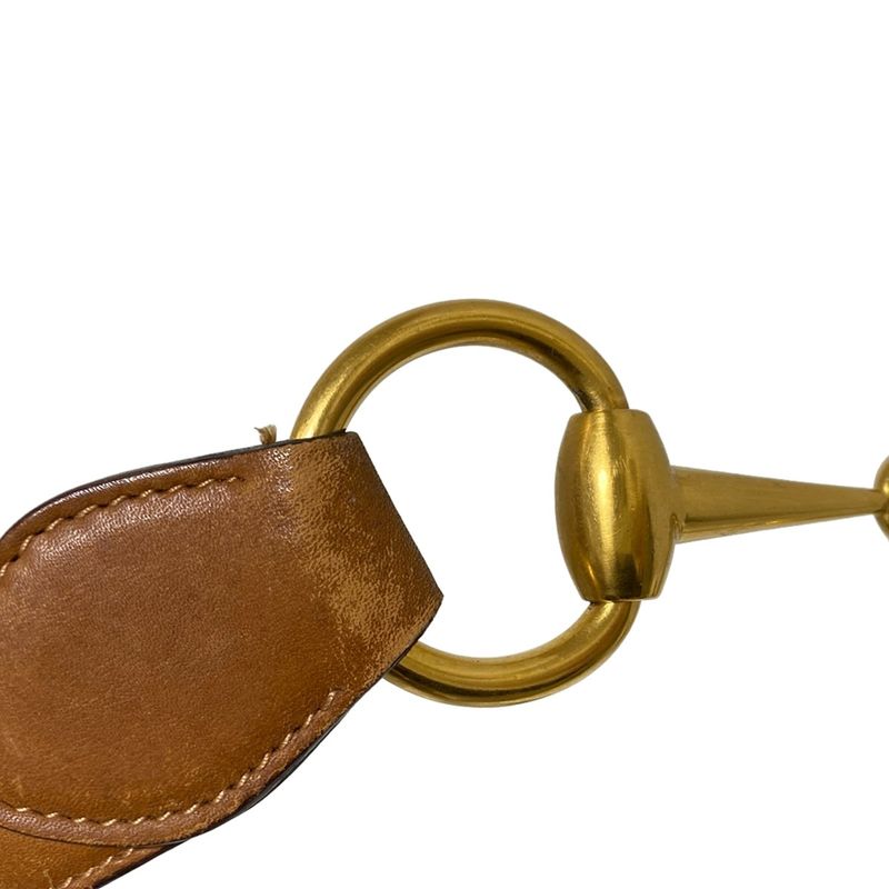 Gucci Belt 85/34 - Brown Horsebit Leather