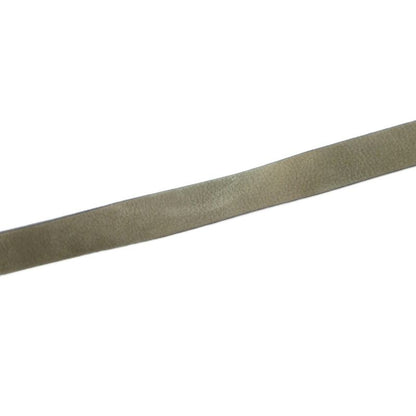 Gucci Belt Leather Logo Square Buckle Khaki Uo Ibo86