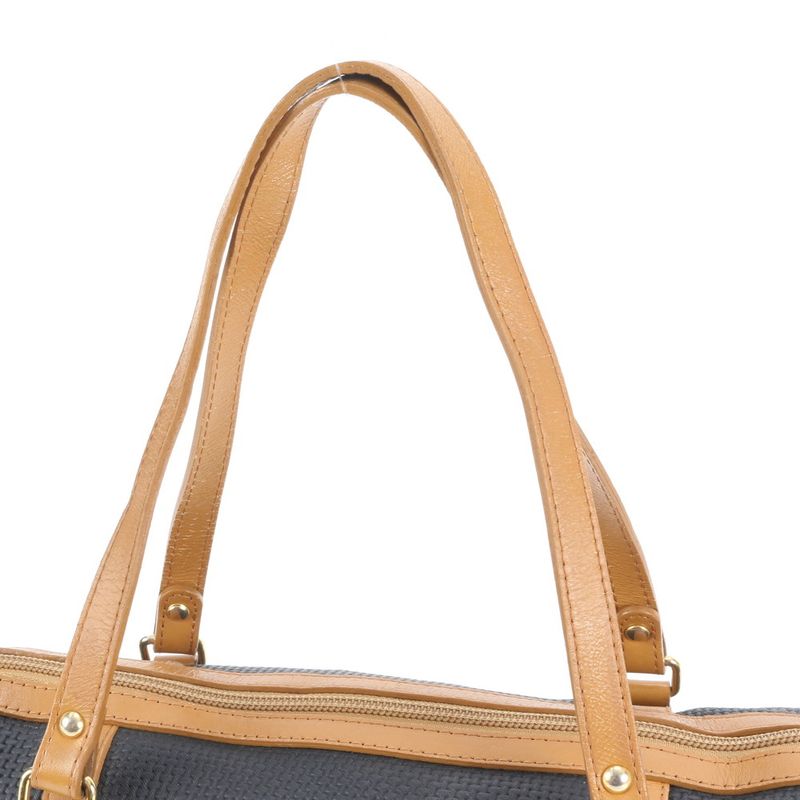 Vintage YSL Yves Saint Laurent Triangle Plate Logo Leather Mini Boston