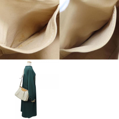 Louis Vuitton Shoulder Bag Syracuse PM N41113 Damier Azure Leather White