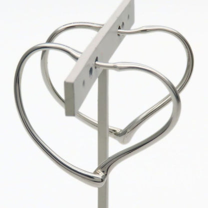 Tiffany & Co Earrings Open Heart Hoop Silver 925 Approx 5.6g Silver Elsa