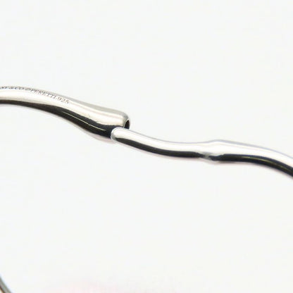 Tiffany & Co Earrings Open Heart Hoop Silver 925 Approx 5.6g Silver Elsa