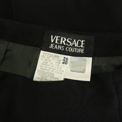 Versace Jeans Couture Suit Setup Top and Bottom Jacket Mini Skirt Lace 26 40