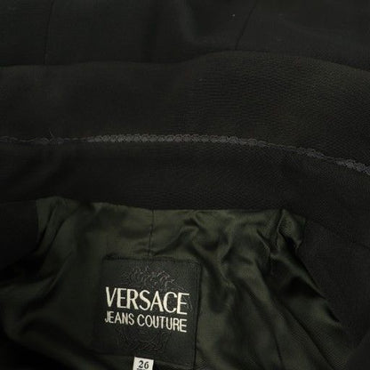 Versace Jeans Couture Suit Setup Top and Bottom Jacket Mini Skirt Lace 26 40