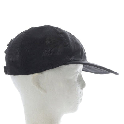 Gucci GG Pattern Nylon Mesh Baseball Cap Hat M 58cm (22.83in) Black Yo8 • OH
