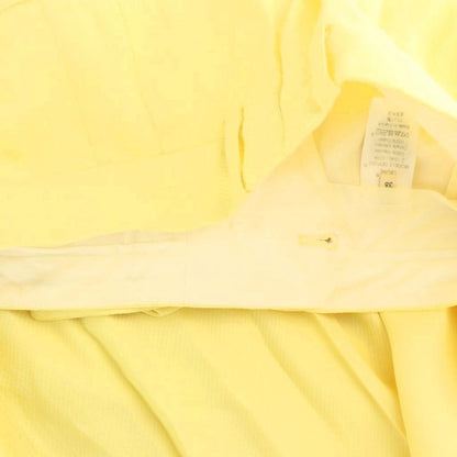 Celine Phoebe Period 2 Tuck Wide Pants 36 Yellow Cx • OS