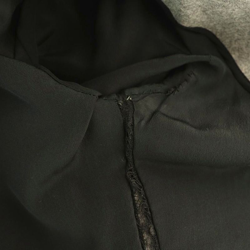 Fendi Wool Side Lace Collarless Jacket 40 Gray Cx • OS • Sh