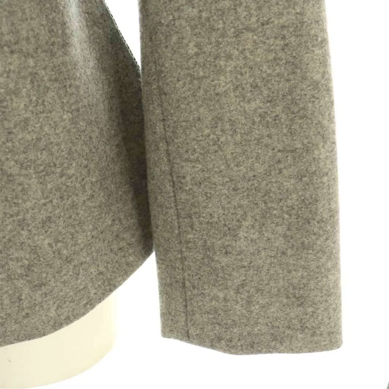 Fendi Wool Side Lace Collarless Jacket 40 Gray Cx • OS • Sh