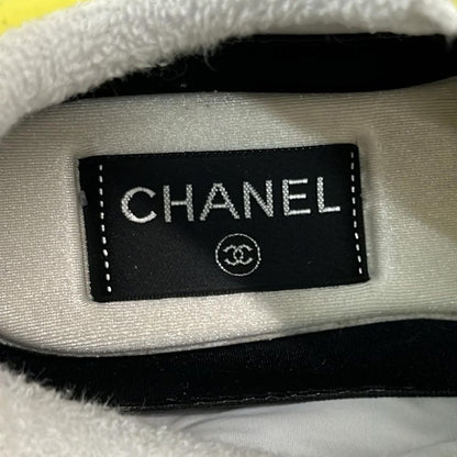 Chanel Sneakers 35 Women's - G34360 Yellow X Beige X Multi Insole Removable