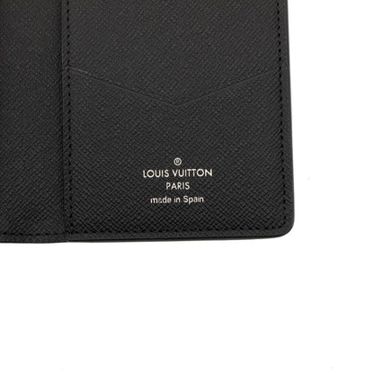 Louis Vuitton Monogram Eclipse Organizer de Poche M61696 Black PVC Leather