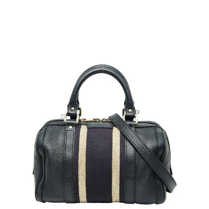 Gucci GG Canvas Mini Boston Bag Shoulder Bag 2way 269876 Black Multicolor