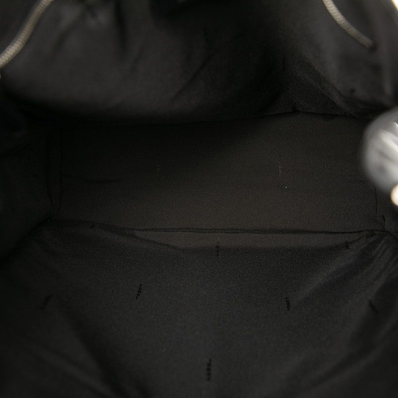 Fendi Bag Bugs Monster 7va367 Black Nylon Leather Women's Fendi