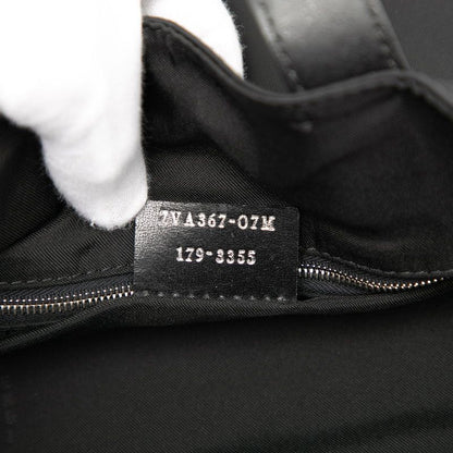 Fendi Bag Bugs Monster 7va367 Black Nylon Leather Women's Fendi