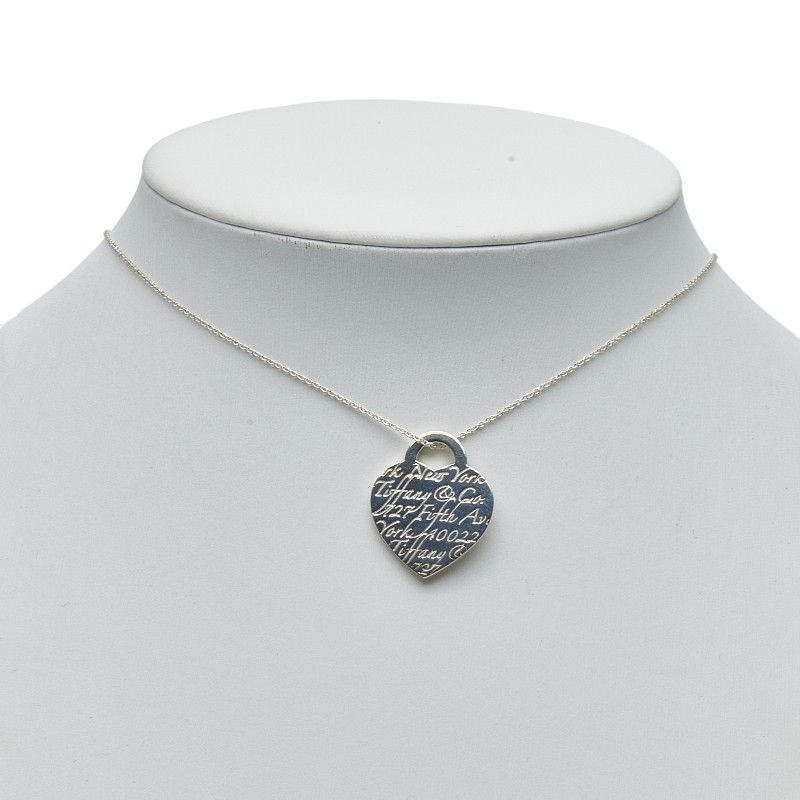 Tiffany & Co Notes Heart Tag Sv925 Silver Women's Tiffany & Co