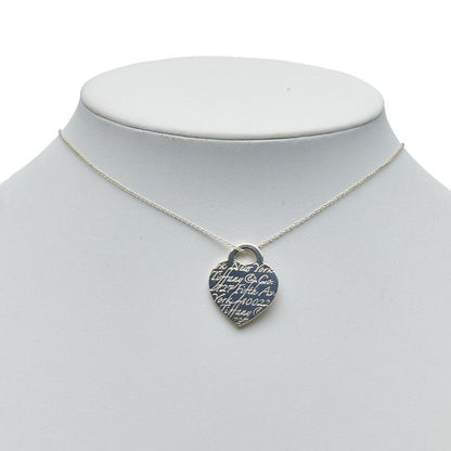 Tiffany & Co Notes Heart Tag Sv925 Silver Women's Tiffany & Co