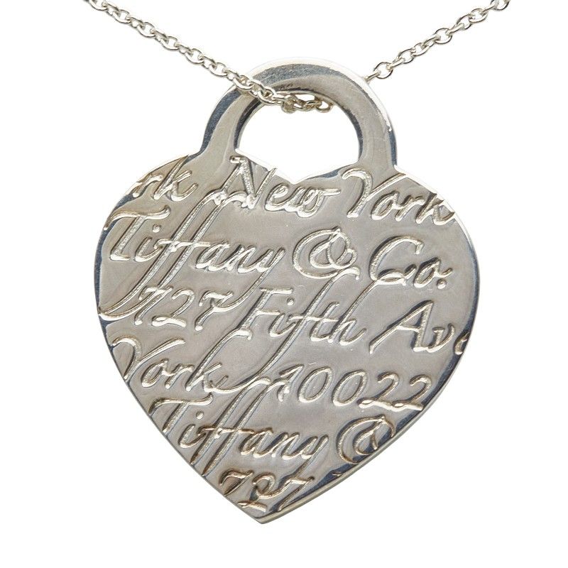Tiffany & Co Notes Heart Tag Sv925 Silver Women's Tiffany & Co