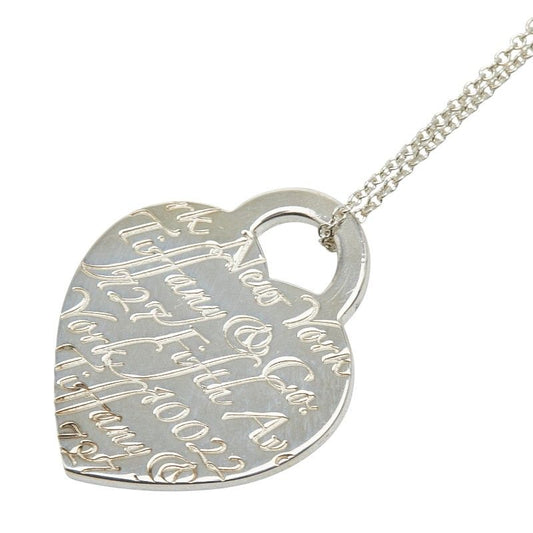 Tiffany & Co Notes Heart Tag Sv925 Silver Women's Tiffany & Co