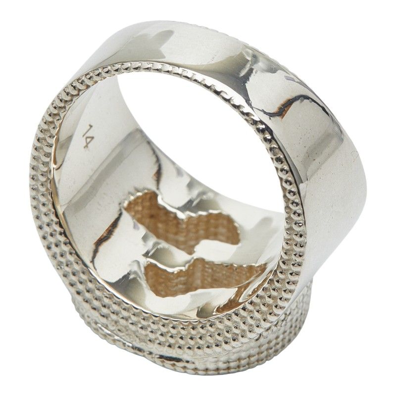 Gucci Interlocking G Ring #14 Sv925 Silver Women's Gucci