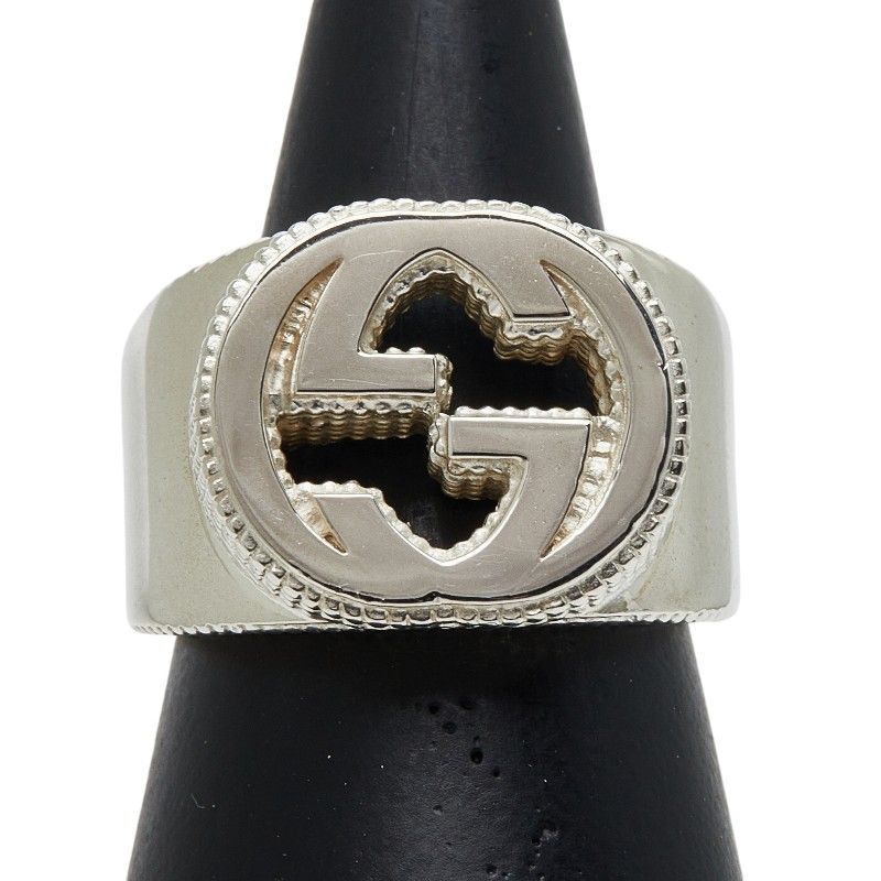 Gucci Interlocking G Ring #14 Sv925 Silver Women's Gucci