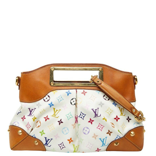 Louis Vuitton Monogram Multicolor Judy GM Handbag Chain Shoulder Bag 2way