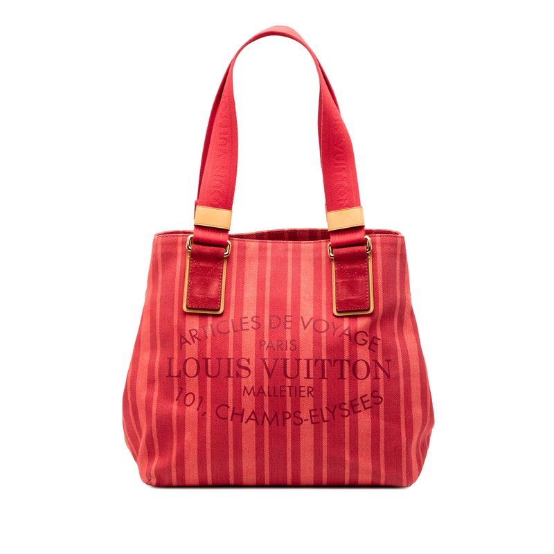 Louis Vuitton Plan Soleil Cabas PM Shoulder Bag Tote Bag M94146 Pink Brown