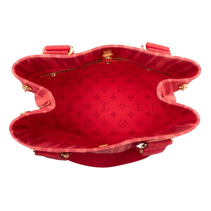 Louis Vuitton Plan Soleil Cabas PM Shoulder Bag Tote Bag M94146 Pink Brown