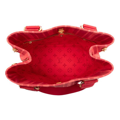 Louis Vuitton Plan Soleil Cabas PM Shoulder Bag Tote Bag M94146 Pink Brown