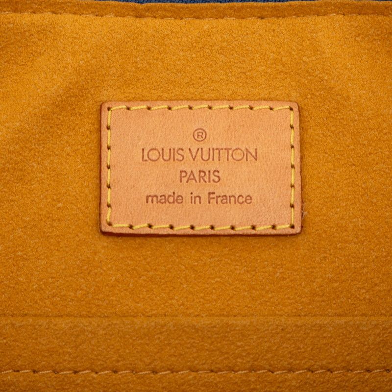 Louis Vuitton Monogram Denim Baggy GM Crossbody Shoulder Bag M95048 Blue Denim