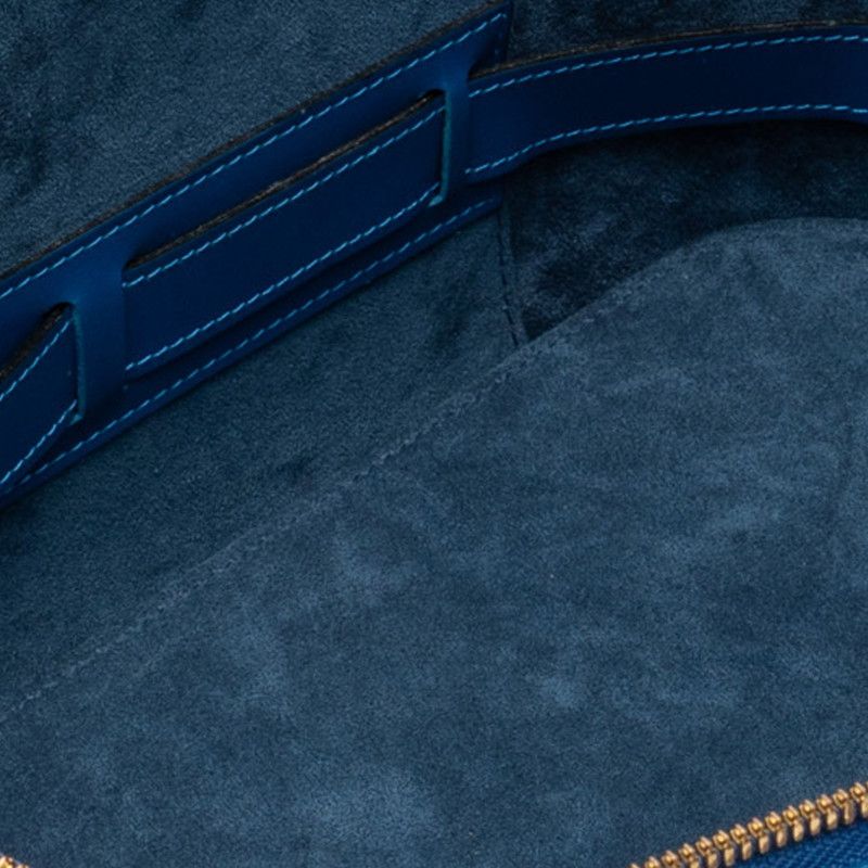 Louis Vuitton Epi Nice Handbag Shoulder Bag 2way M48015 Toledo Blue Leather
