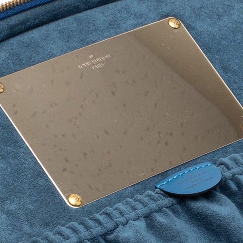 Louis Vuitton Epi Nice Handbag Shoulder Bag 2way M48015 Toledo Blue Leather