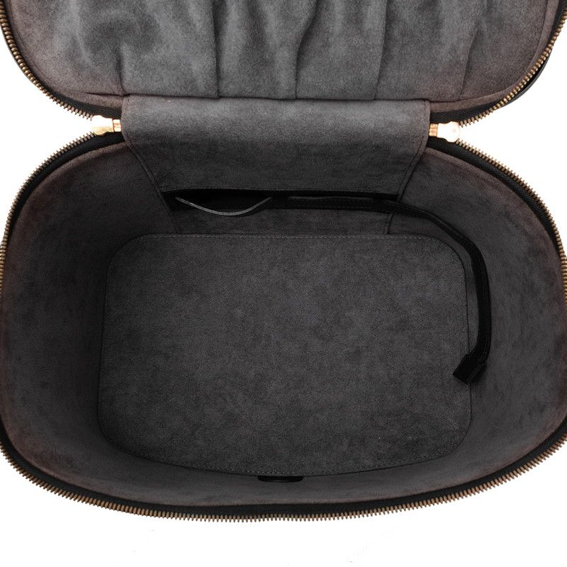 Louis Vuitton Epi Nice Vanity Bag Shoulder Bag 2way M48012 Noir Black Leather