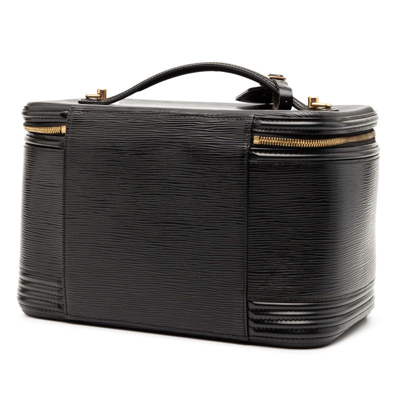 Louis Vuitton Epi Nice Vanity Bag Shoulder Bag 2way M48012 Noir Black Leather